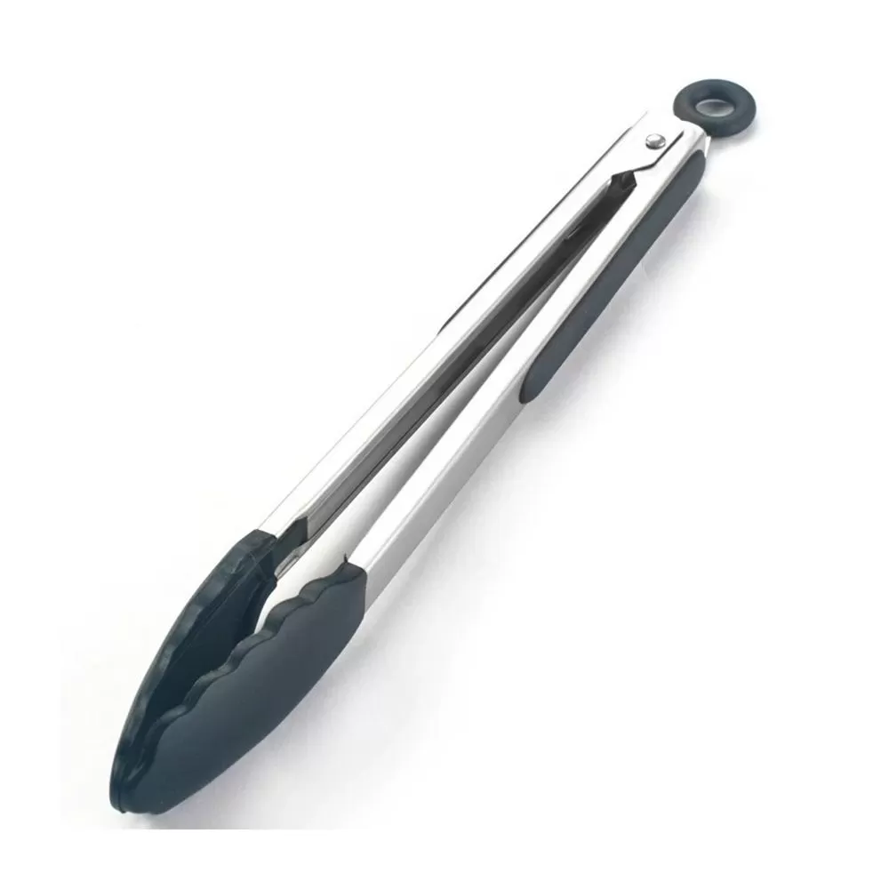 Щипцы с силиконовыми захватами 40 см, металл, P.L. Proff Cuisine