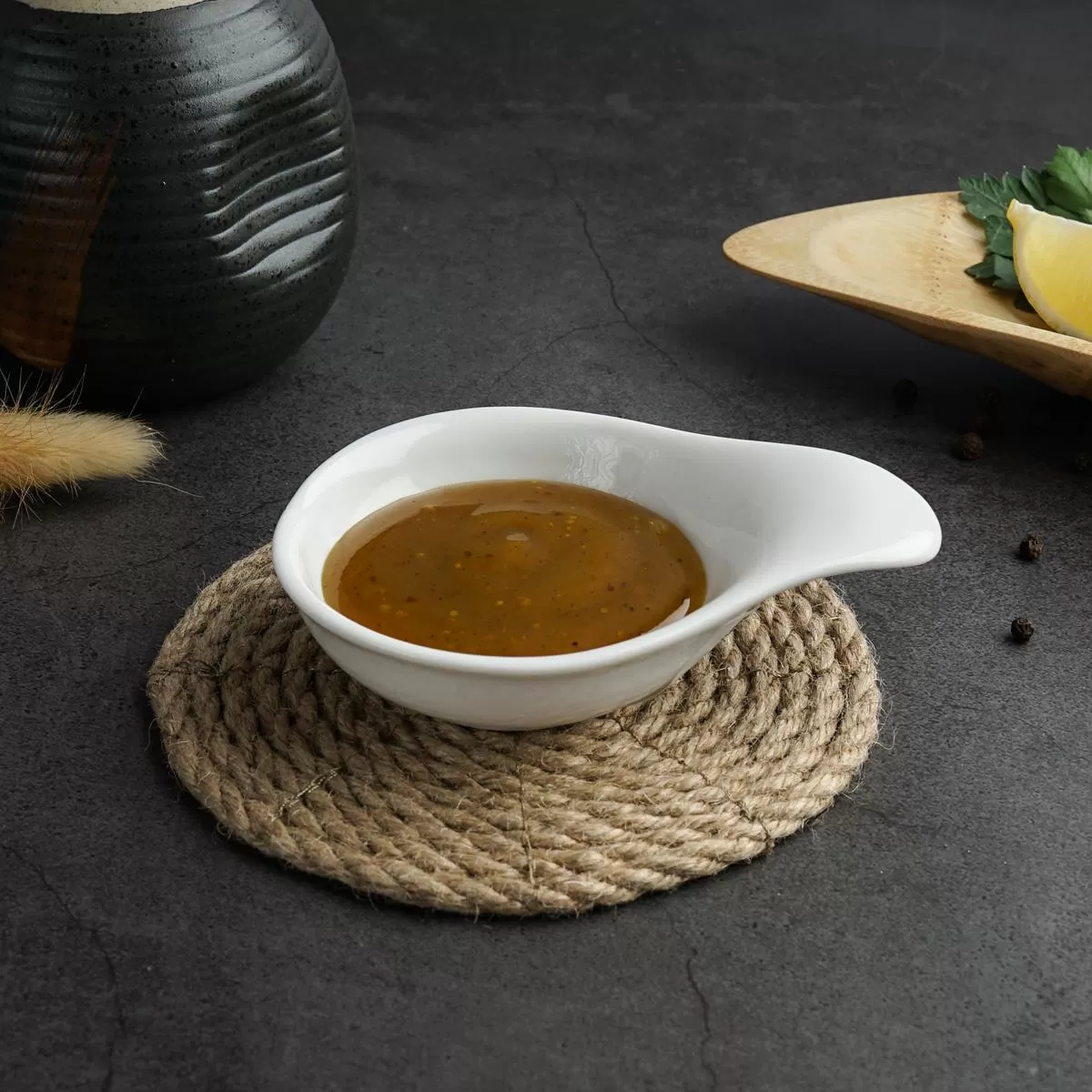 Соусник "Mini Mix" с ручкой,  50мл, 11*8*3 см.P.L. Proff Cuisine