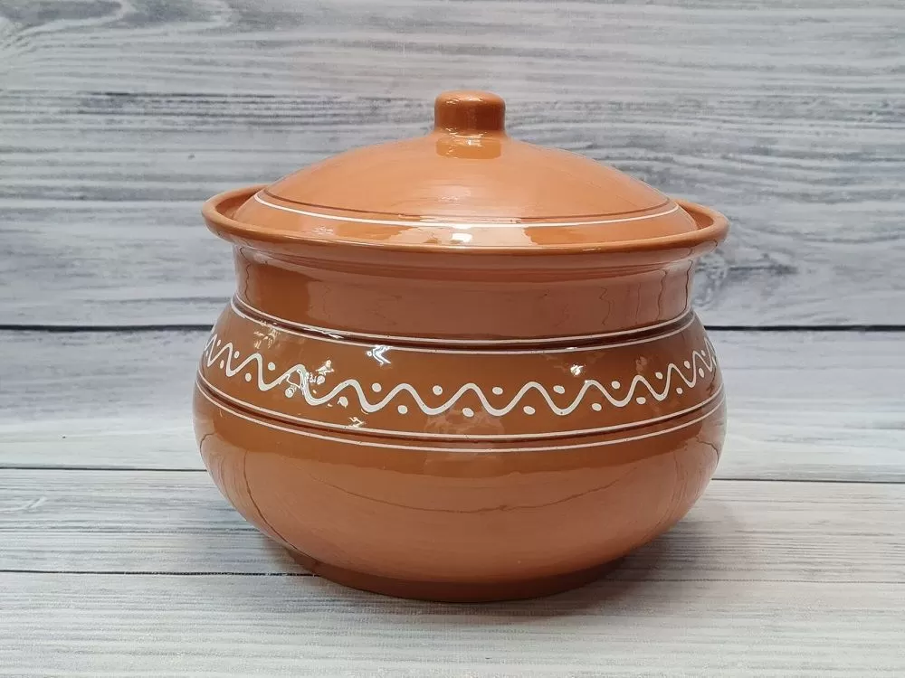 Супница с крышкой 3800 мл,"Псковский",керамика,Россия