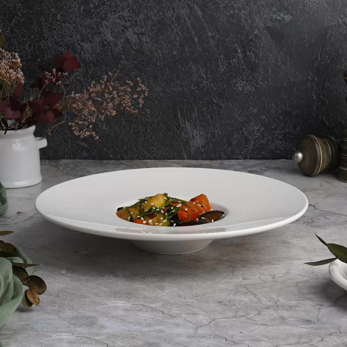 Тарелка для пасты 24 см, внутренний диаметр 10 см, 100 мл, P.L. Proff Cuisine