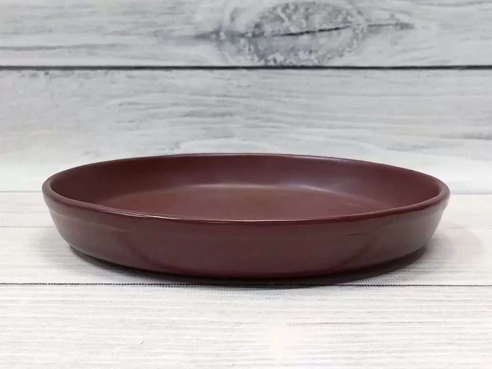 Тарелка с бортом d=23 cм,"Шелк-Доломит",матовая керамика,Россия