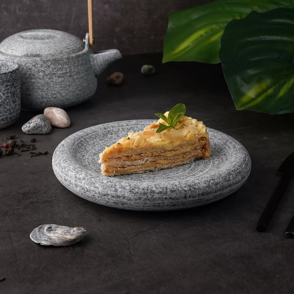 Блюдо 21*3,3 см, Stone Untouched Taiga, P.L. Proff Cuisine