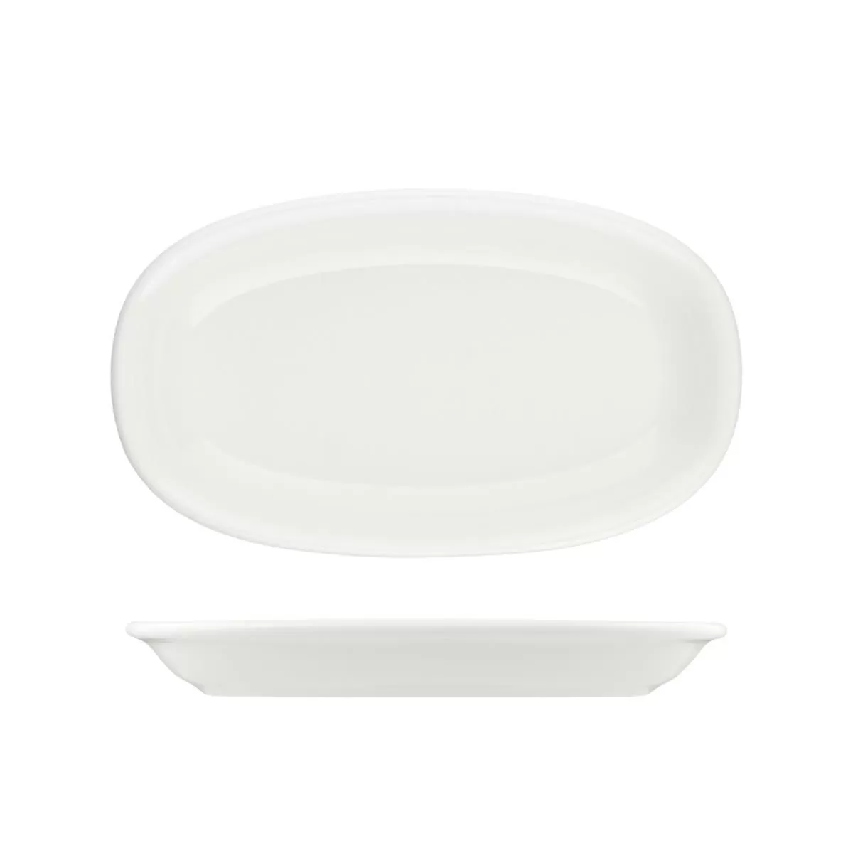 Блюдо овальное 15*9 cм,фарфор,серия "Arel",By Bone
