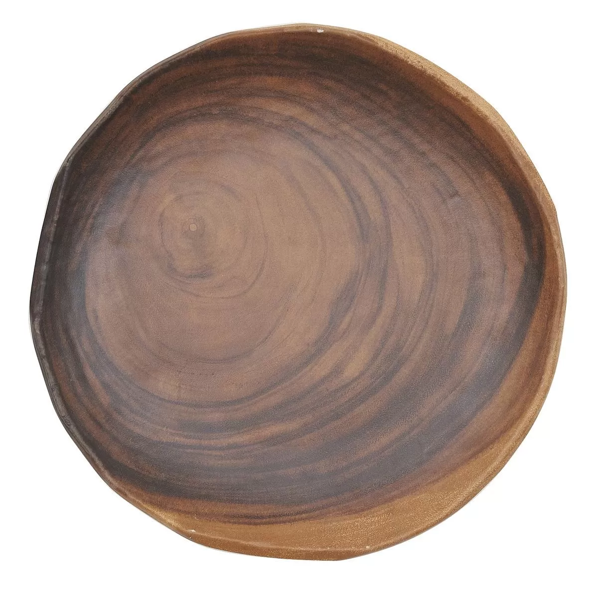 Блюдо,поднос меламиновый d=15.5см. h=1.5см, P.L. Аfrican wood 2