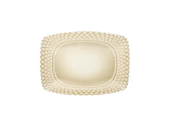 Блюдо прямоугольное 27 см Stoneware Hexa