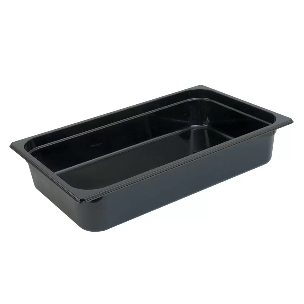 Гастроемкость 1/1*100 мм (530*325 мм) 13,5 л, черная, полипропилен, P.L. Proff Cuisine