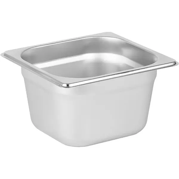 Гастроемкость 1/6*100 мм (176*162*100 мм) 1,6 л, металл, P.L. Proff Cuisine