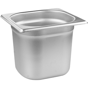 Гастроемкость 1/6*150 мм (176*162 мм) 2,4 л, металл, P.L. Proff Cuisine