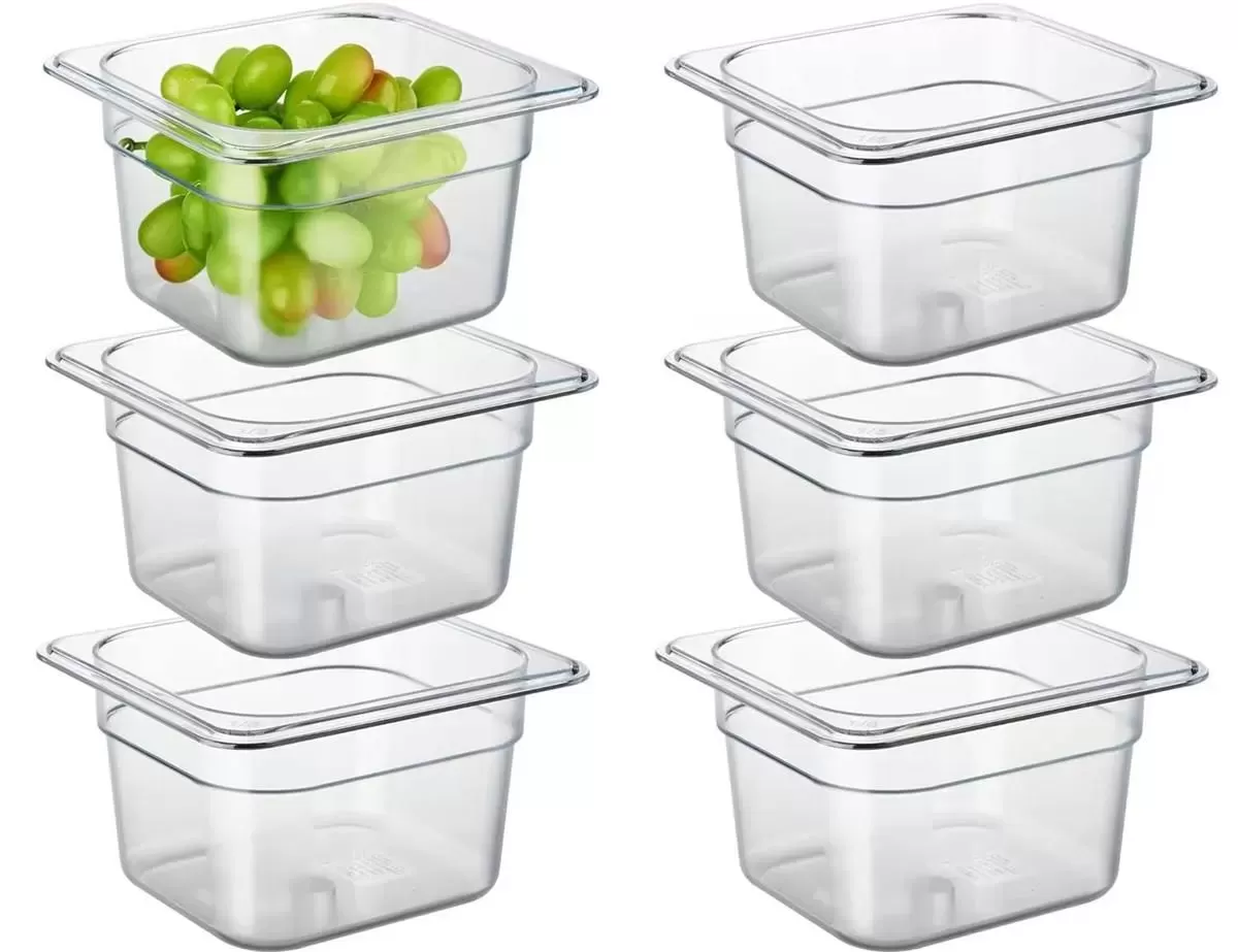 Гастроемкость 1/6*200 мм ( мм)  поликарбонат, P.L. Proff Cuisine