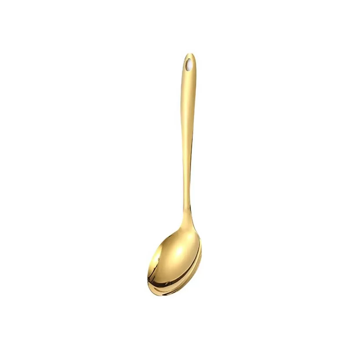 Ложка сервировочная, 27 см,PVD,золотой цвет  PL Proff Cuisine