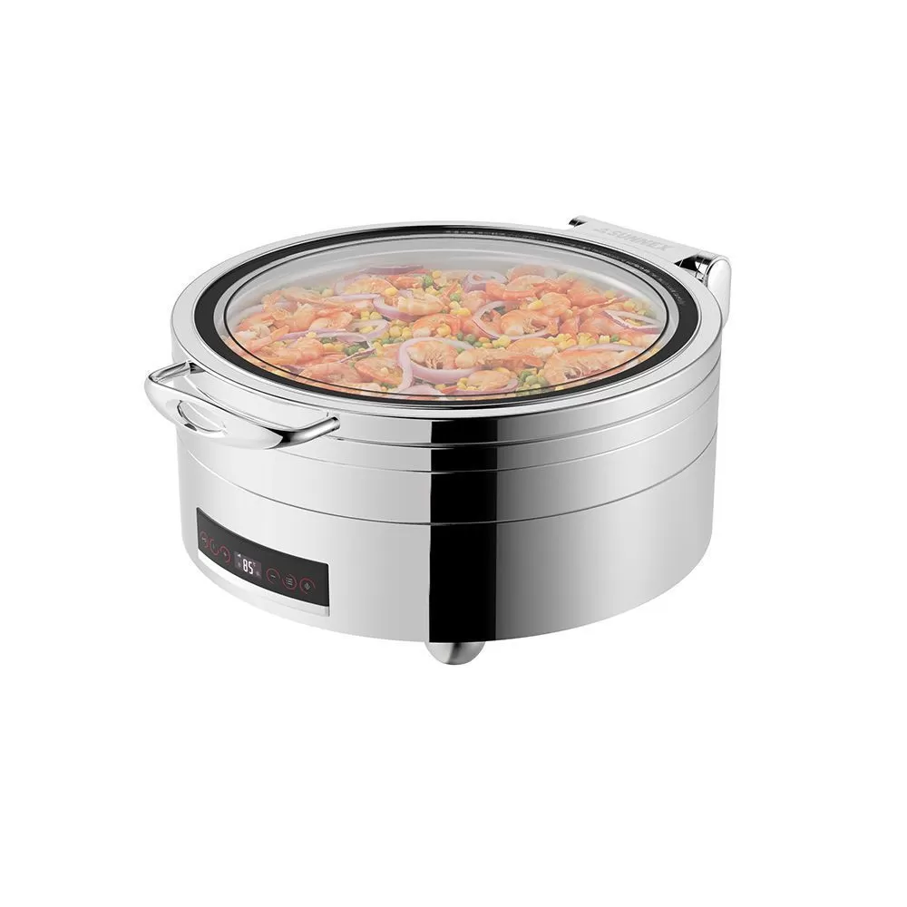 Мармит электрический "Roma" с обзорным стеклом, (d=36см, h=8см, 6,8 л), P.L.- Proff Cuisine