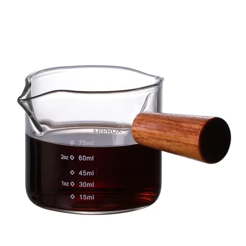 Мерная емкость для кофе 70 мл,боросиликатное стекло, P.L. Proff Coffee