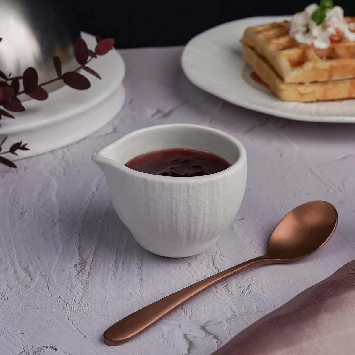 Молочник h=5.4см, 100 мл,серия "Frost White Moon",  P.L. — Proff Cuisine