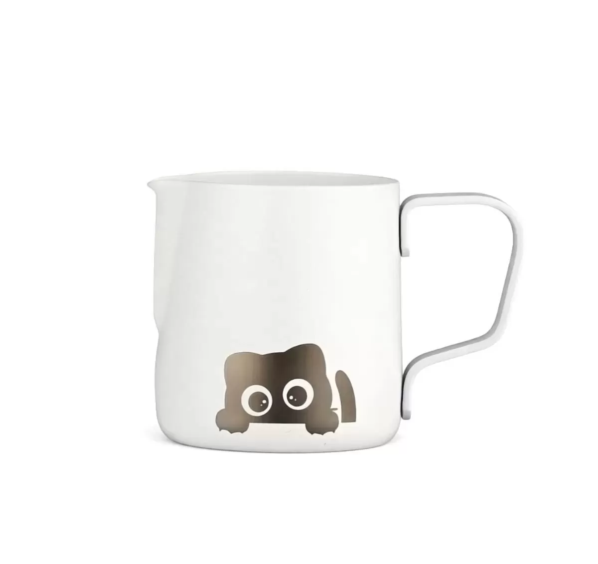 Питчер,молочник "Latte Pro" c декором,100 мл,металлический,  P.L. Proff Coffee