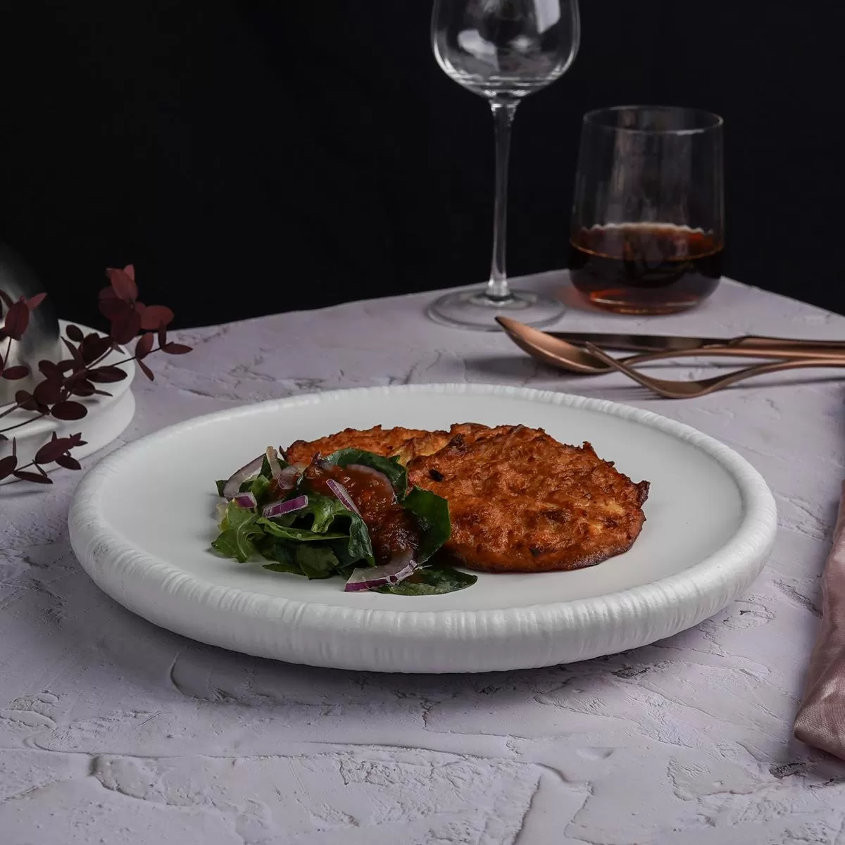 Тарелка мелкая d=27,5см, h=3 см,фарфор,серия "White Moon", P.L. — Proff Cuisine