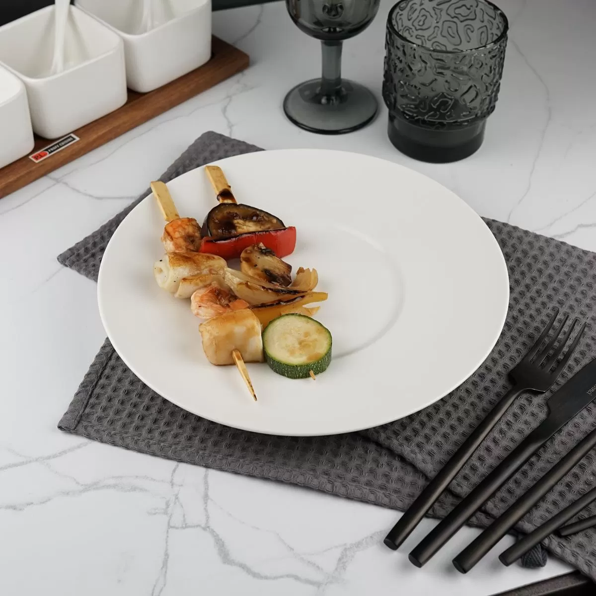 Тарелка с широкими полями 25,5 см, P.L. Proff Cuisine