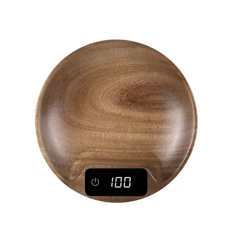 Весы чайно- кофейные,дерево,0,1гр/100гр,батарейка 100mAh,  P.L. Proff Coffee