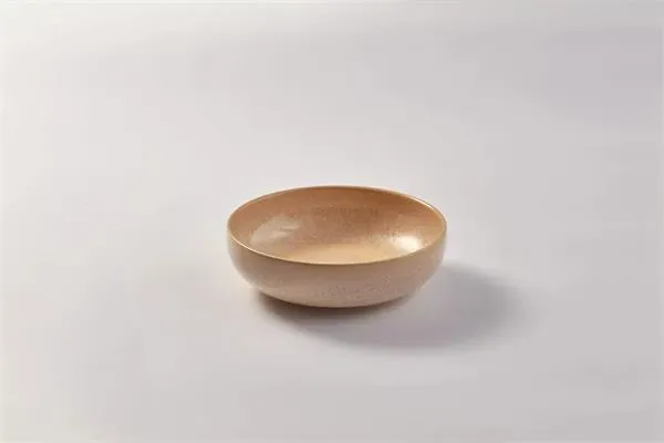 Салатник d 16 см h 4,5 см, персик, Сияние / Luma