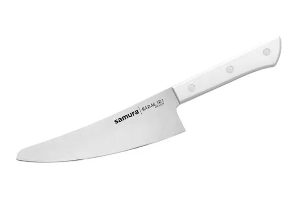 SHR-0083W/K Нож кухонный «Samura HARAKIRI» малый Шеф 166 мм, корроз.-стойкая сталь, ABS пластик
