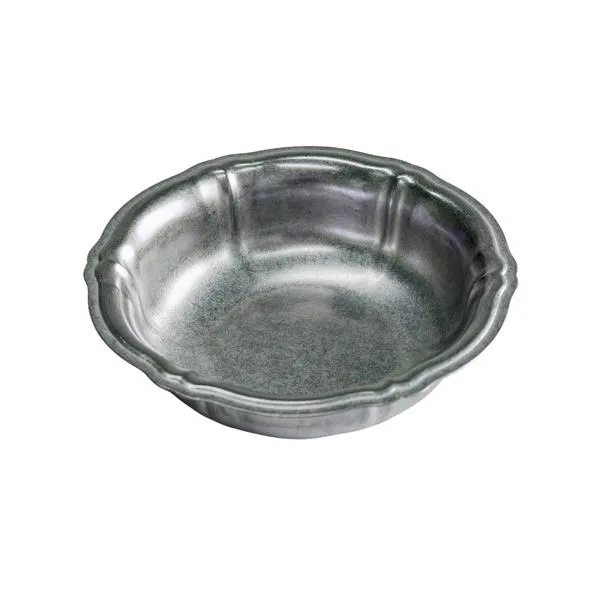 Салатник с рельефом 400 мл, d 16 см h 4,5 см, нерж. сталь, Antique Metal