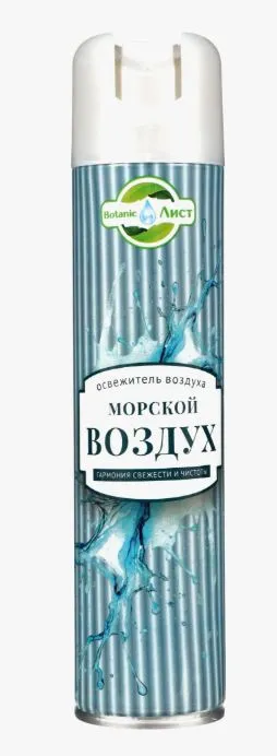 Освежитель воздуха Botanik Лист Морской 300мл /24
