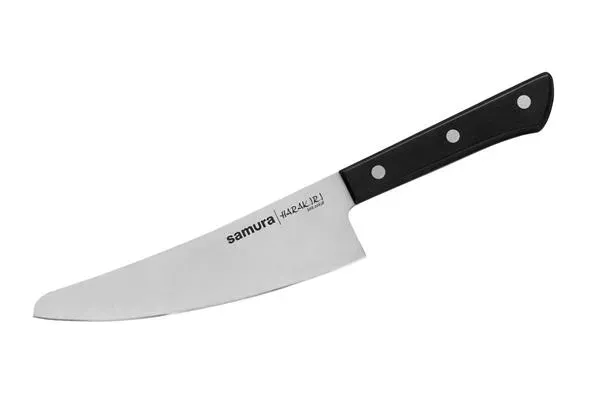 SHR-0083B/K Нож кухонный «Samura HARAKIRI» малый Шеф 166 мм, корроз.-стойкая сталь, ABS пластик