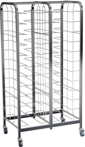Тележка-шпилька двойная RESTOINOX ТШРППР-12х2/360/540 под подносы