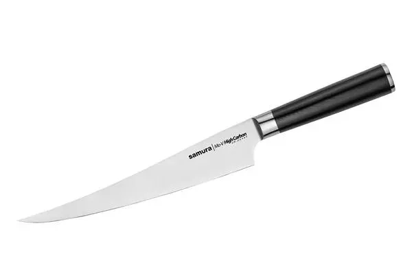 SM-0048F/K Нож кухонный «Samura Mo-V» филейный FISHERMAN 226 мм, G-10
