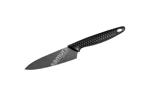 SG-0010B/K Нож кухонный «Samura GOLF Stonewash» овощной 98 мм, AUS-8