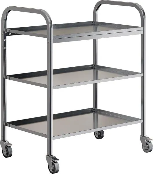 Тележка сервировочная RESTOINOX ТС-3-8/5