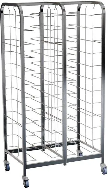 Тележка-шпилька двойная RESTOINOX ТШРППР-12х2/360/540-СО (под подносы старого образца, сварная)